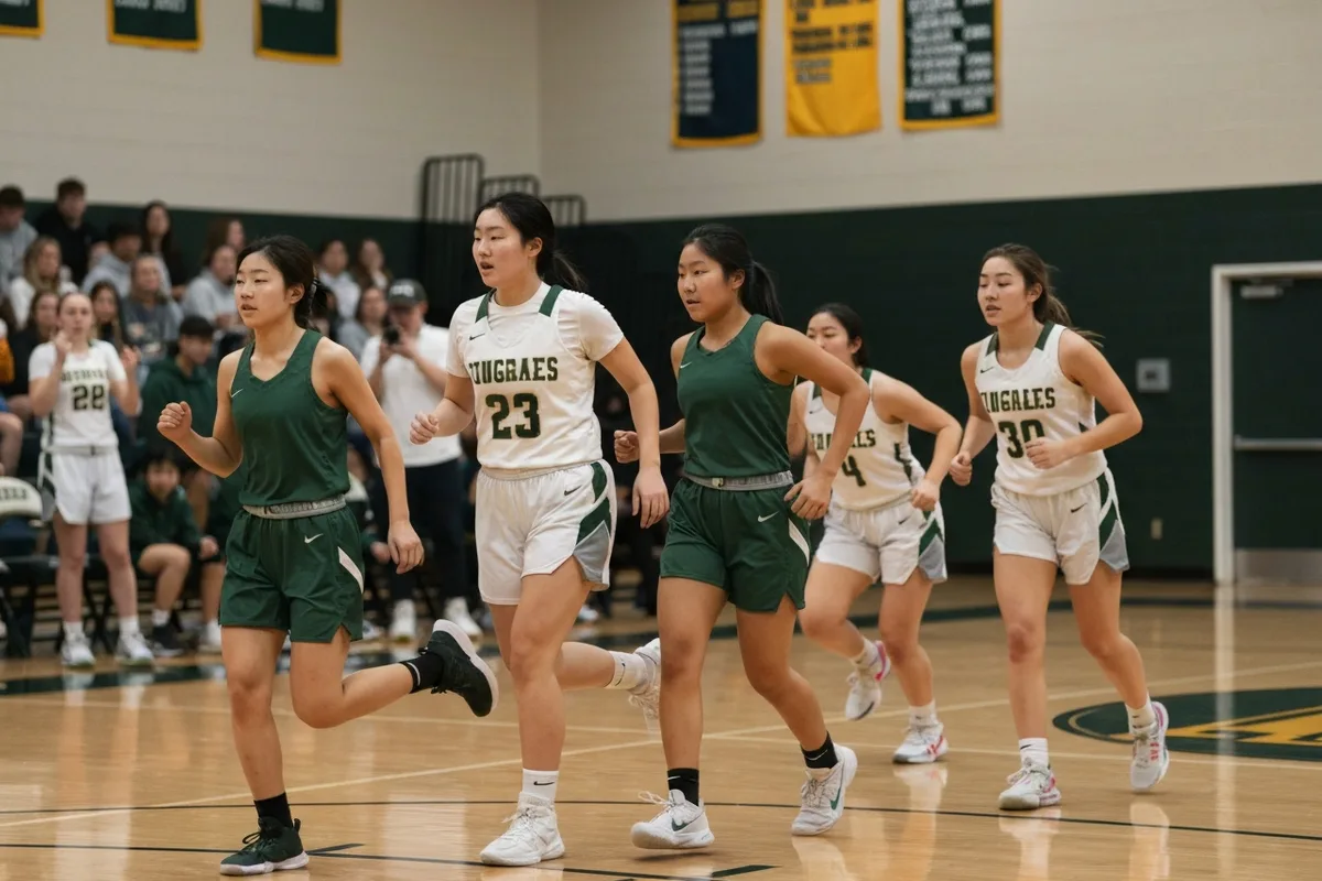 Photo 1 from Varsity Girls Basketball vs Liberty Hill High School