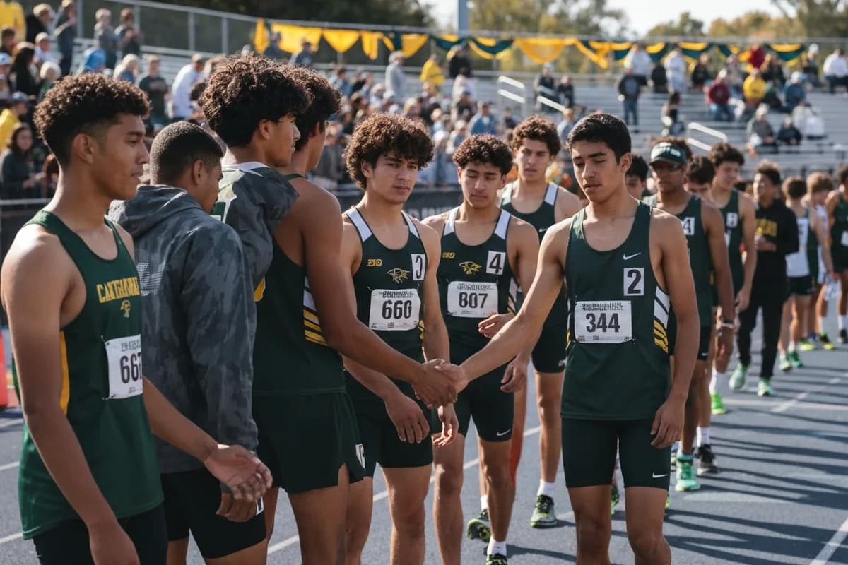Photo 5 from Varsity Boys Track & Field vs Crestwood High School