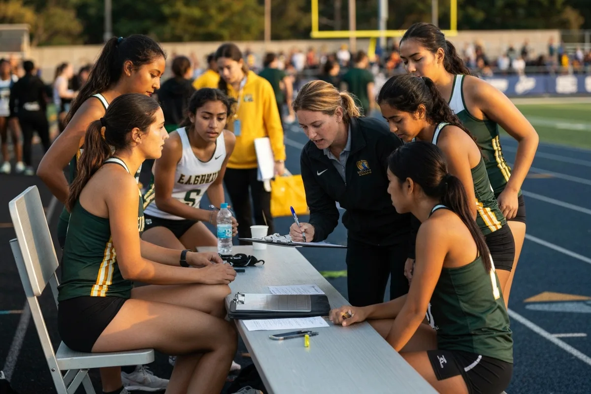 Junior Varsity Girls Track & Field vs Northshore High School.