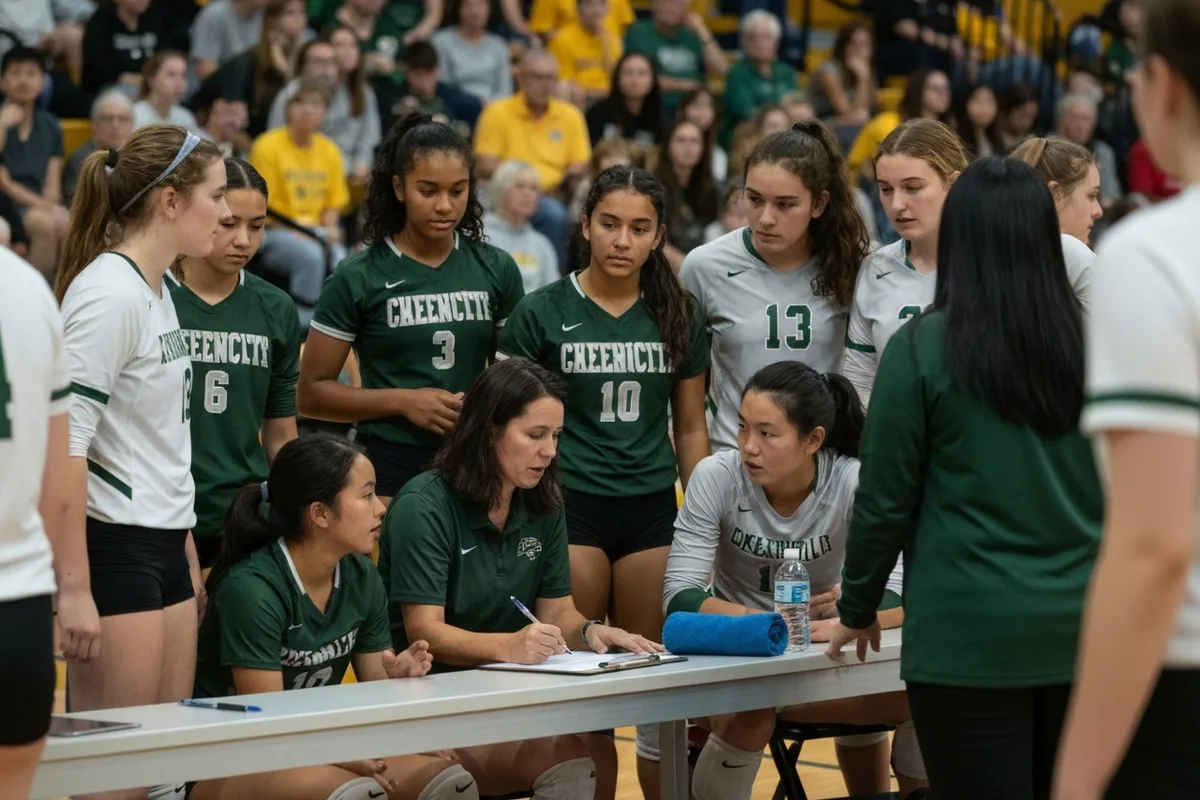 Photo 3 from Junior Varsity Girls Volleyball vs Heritage Academy