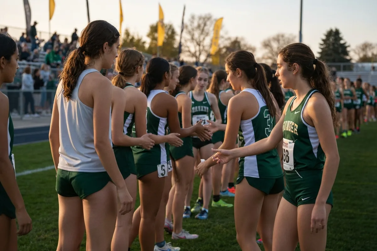 Photo 5 from Varsity Girls Cross Country vs Mesa Verde High School