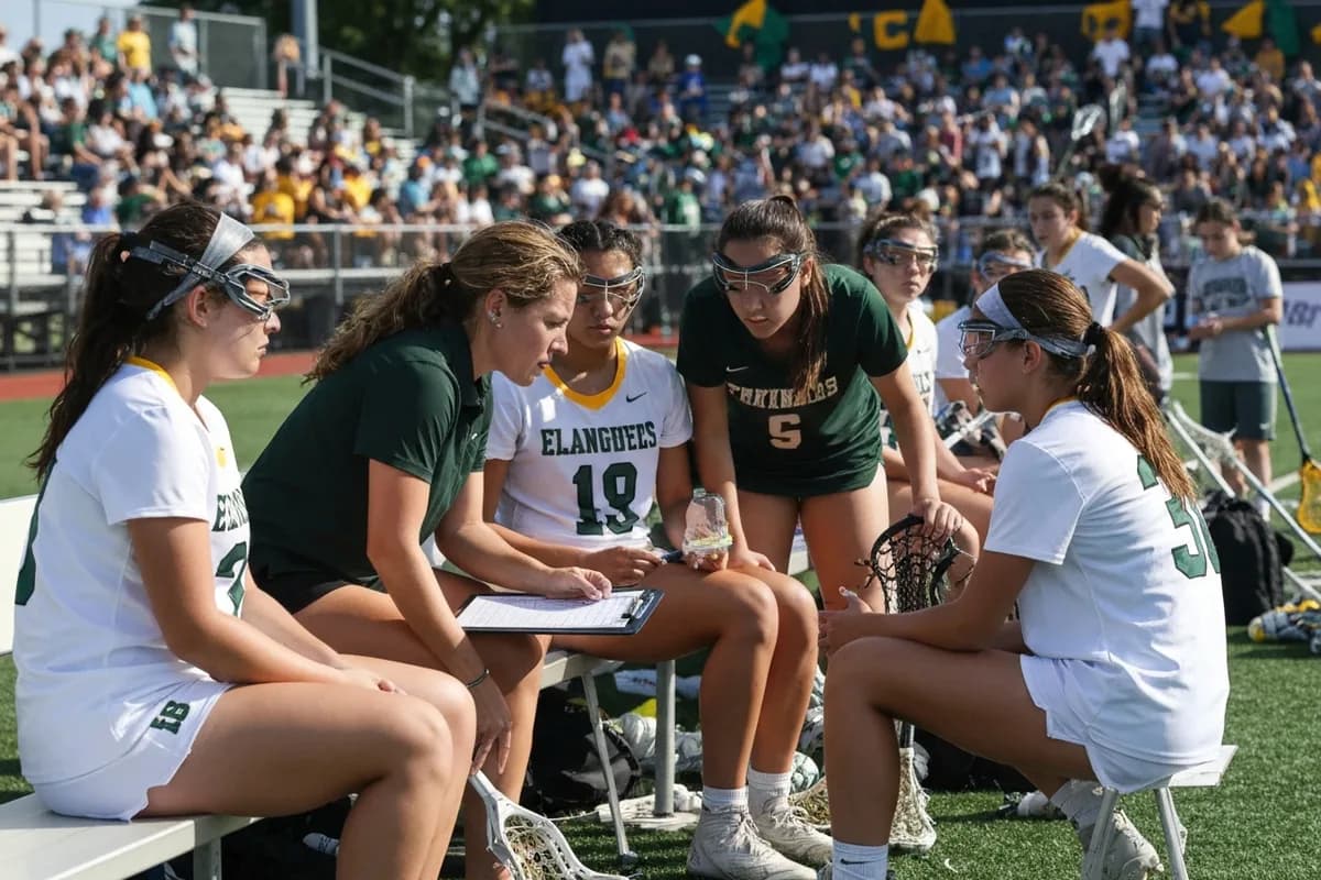 Junior Varsity Girls Lacrosse vs Northshore High School at Peregrine Field.