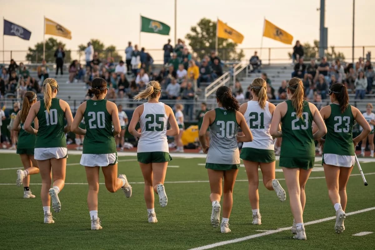 Varsity Girls Lacrosse vs Hawk Mountain Academy.