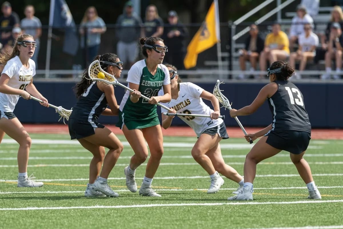 Varsity Girls Lacrosse vs Hawk Mountain Academy.