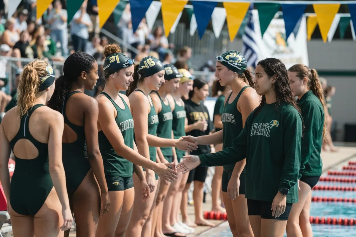 Photo 5 from Varsity Girls Swimming vs Timber Creek High School