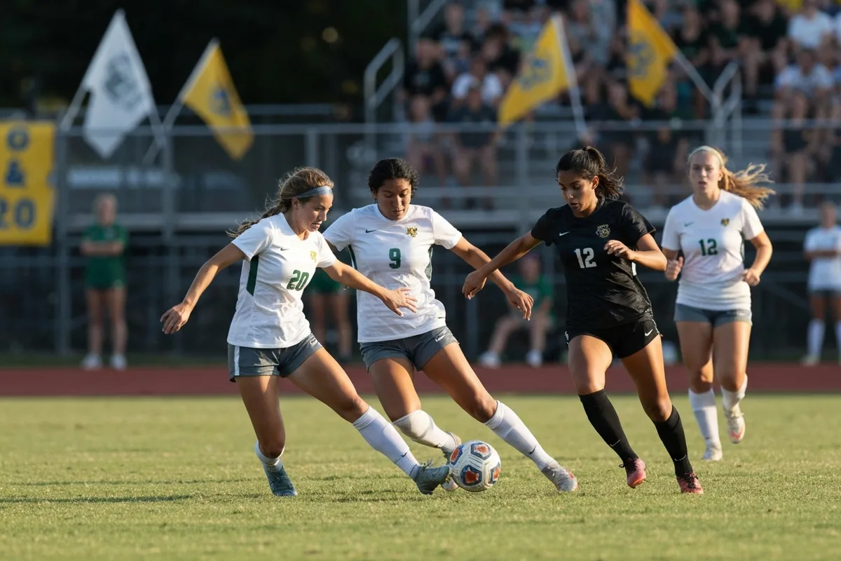 Photo 2 from Varsity Girls Soccer vs River Oaks Academy