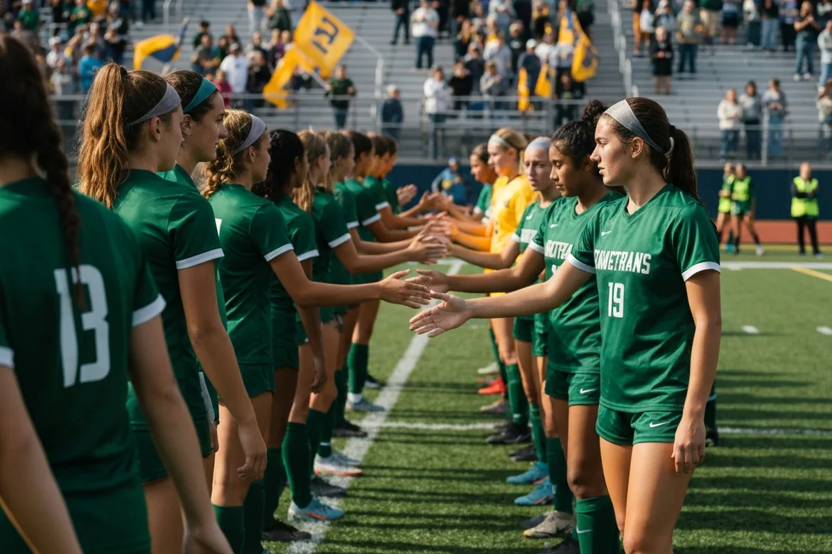 Photo 5 from Varsity Girls Soccer vs River Oaks Academy