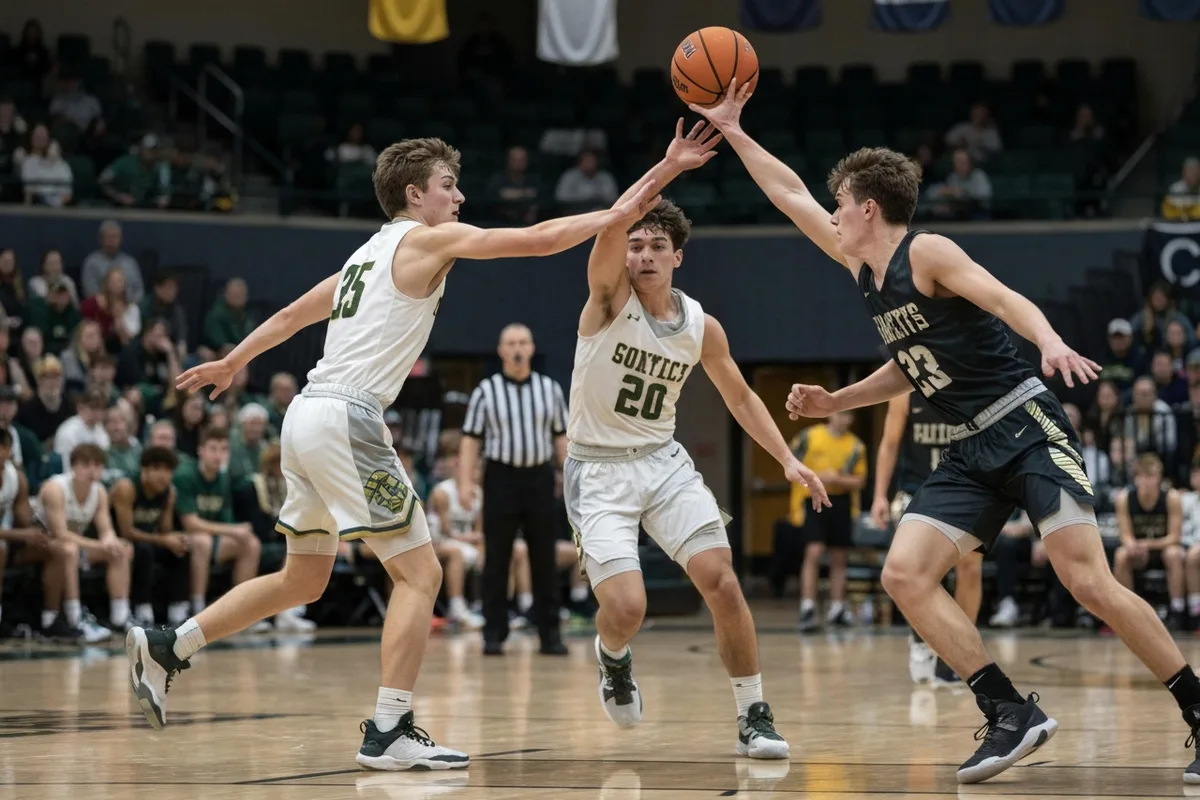 Photo 2 from Junior Varsity Boys Basketball vs Canyon View High School