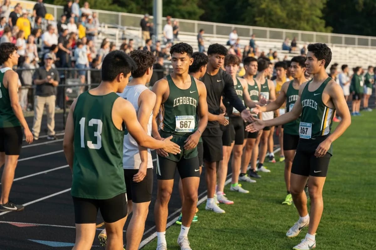 Junior Varsity Boys Track & Field vs Ironwood Preparatory.
