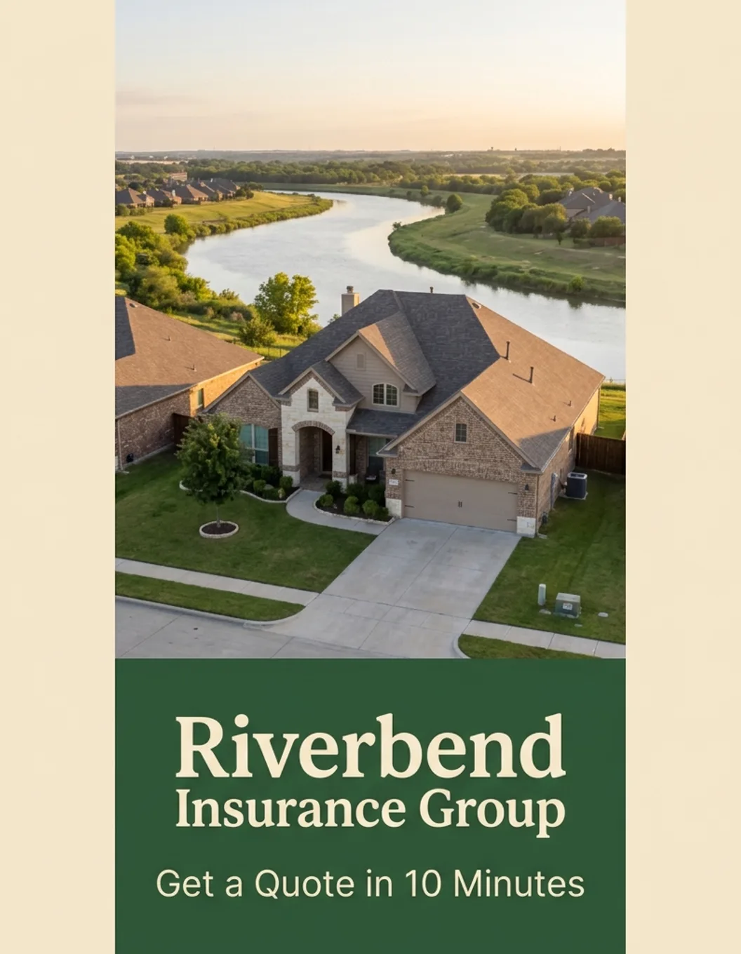 Riverbend Insurance Group promotional banner