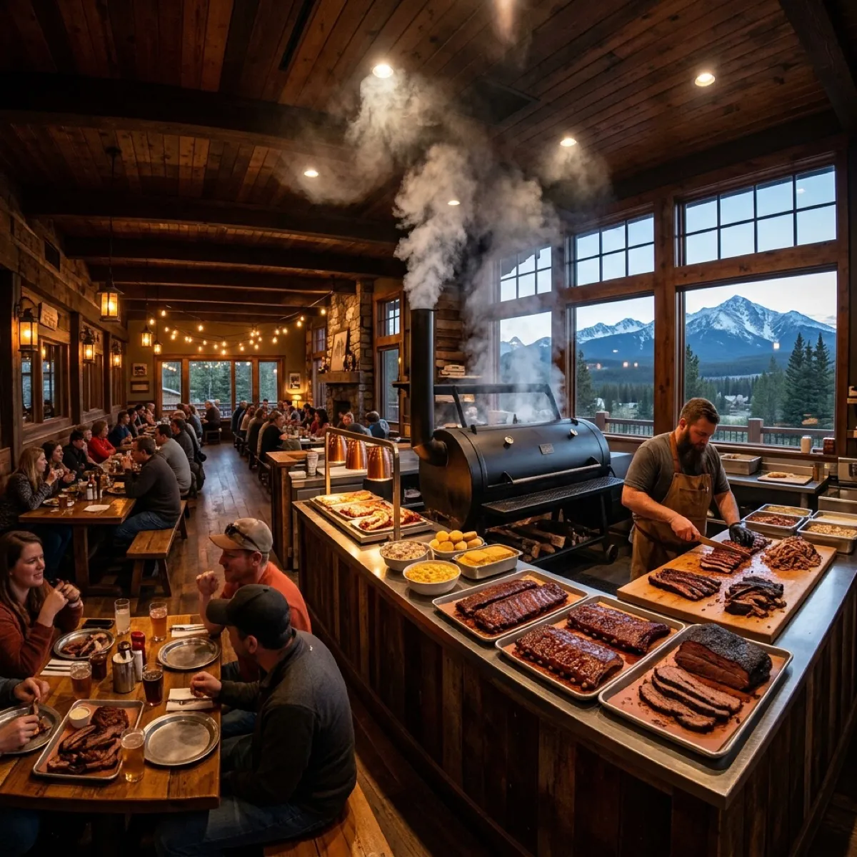 Summit Smokehouse BBQ promotional banner