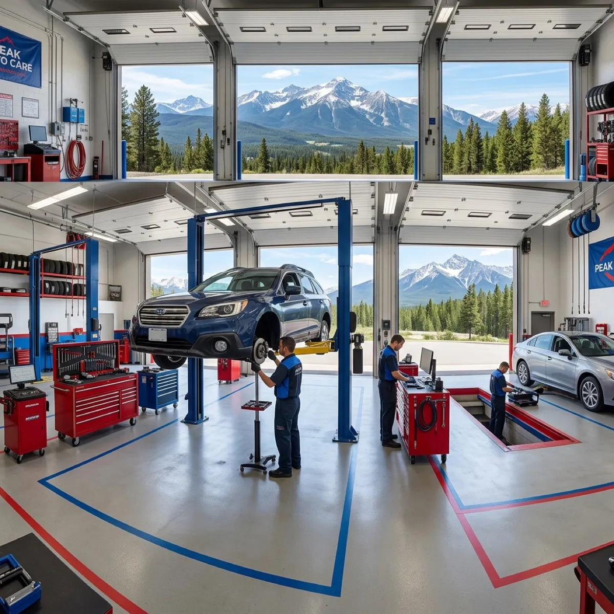 Peak Auto Care promotional banner