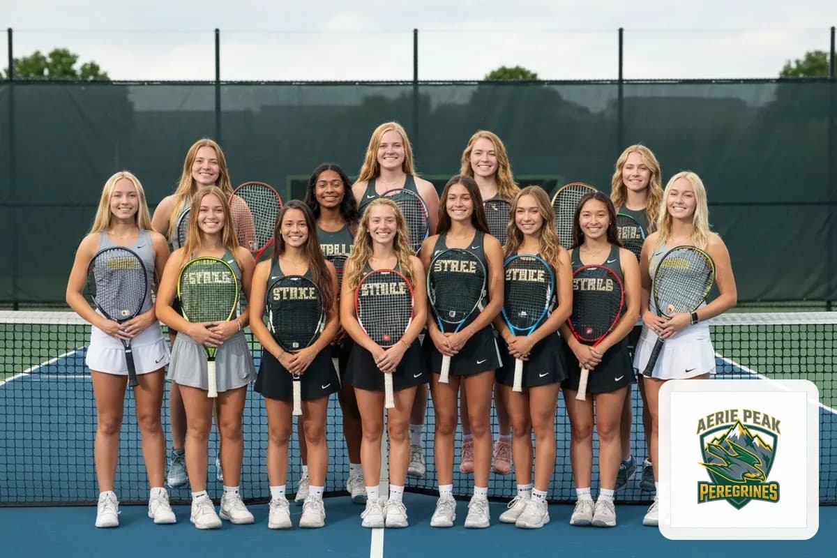 Tennis team photo