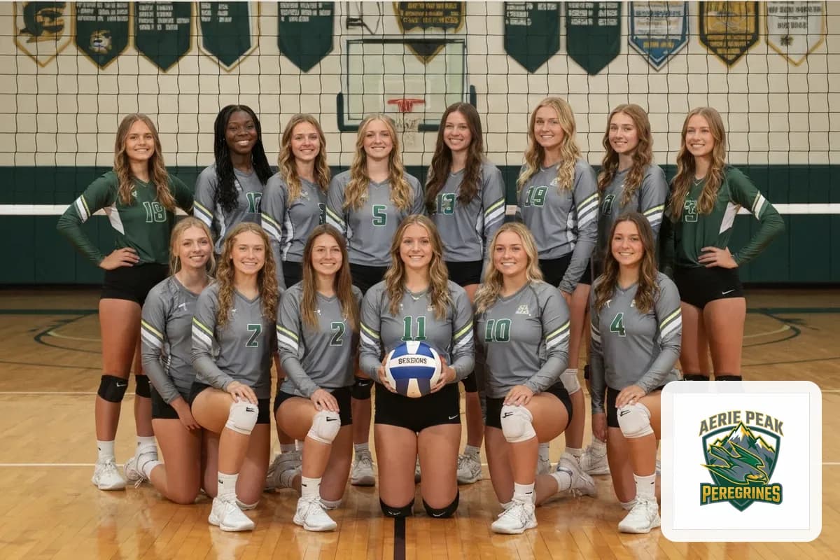 Volleyball team photo