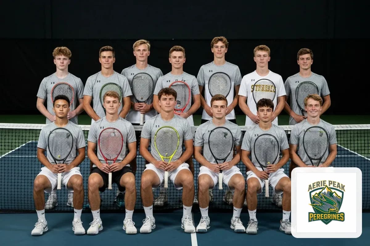 Tennis team photo