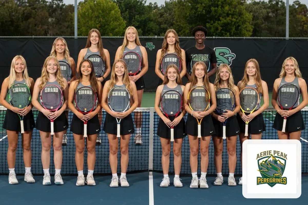 Tennis team photo