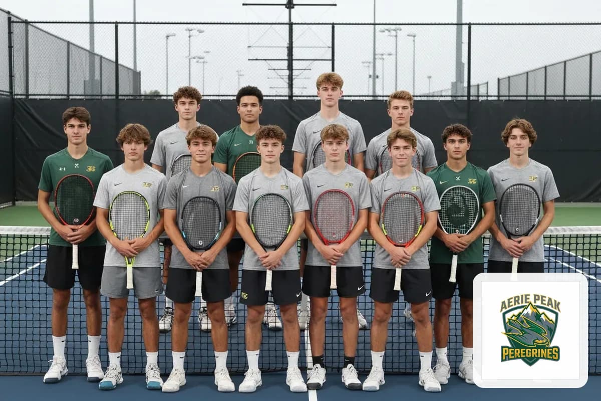 Tennis team photo