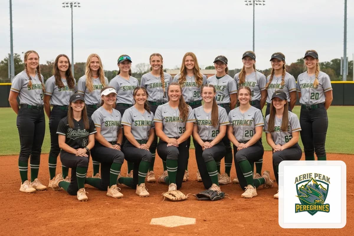 Softball team photo