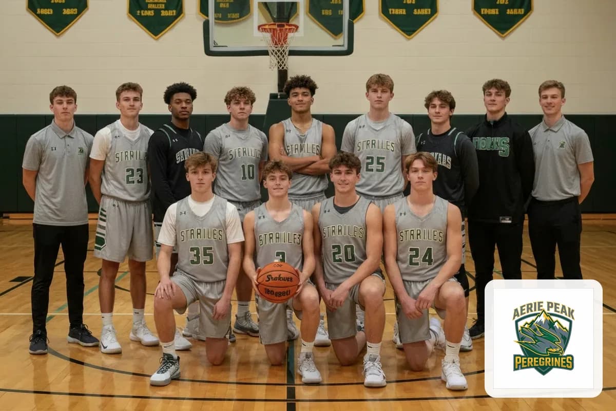 Basketball team photo
