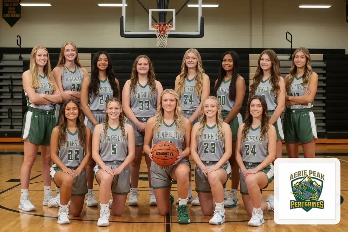 Basketball team photo