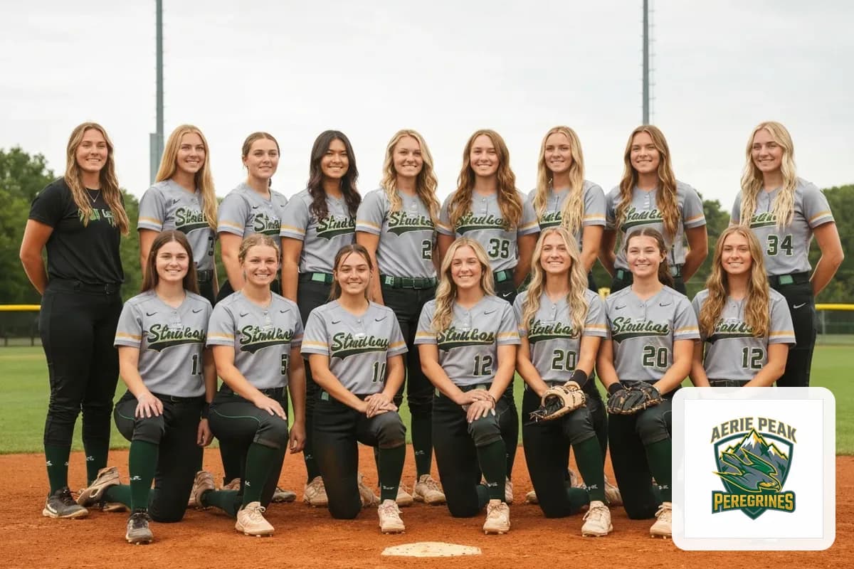 Softball team photo