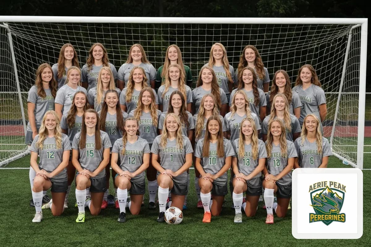 Soccer team photo