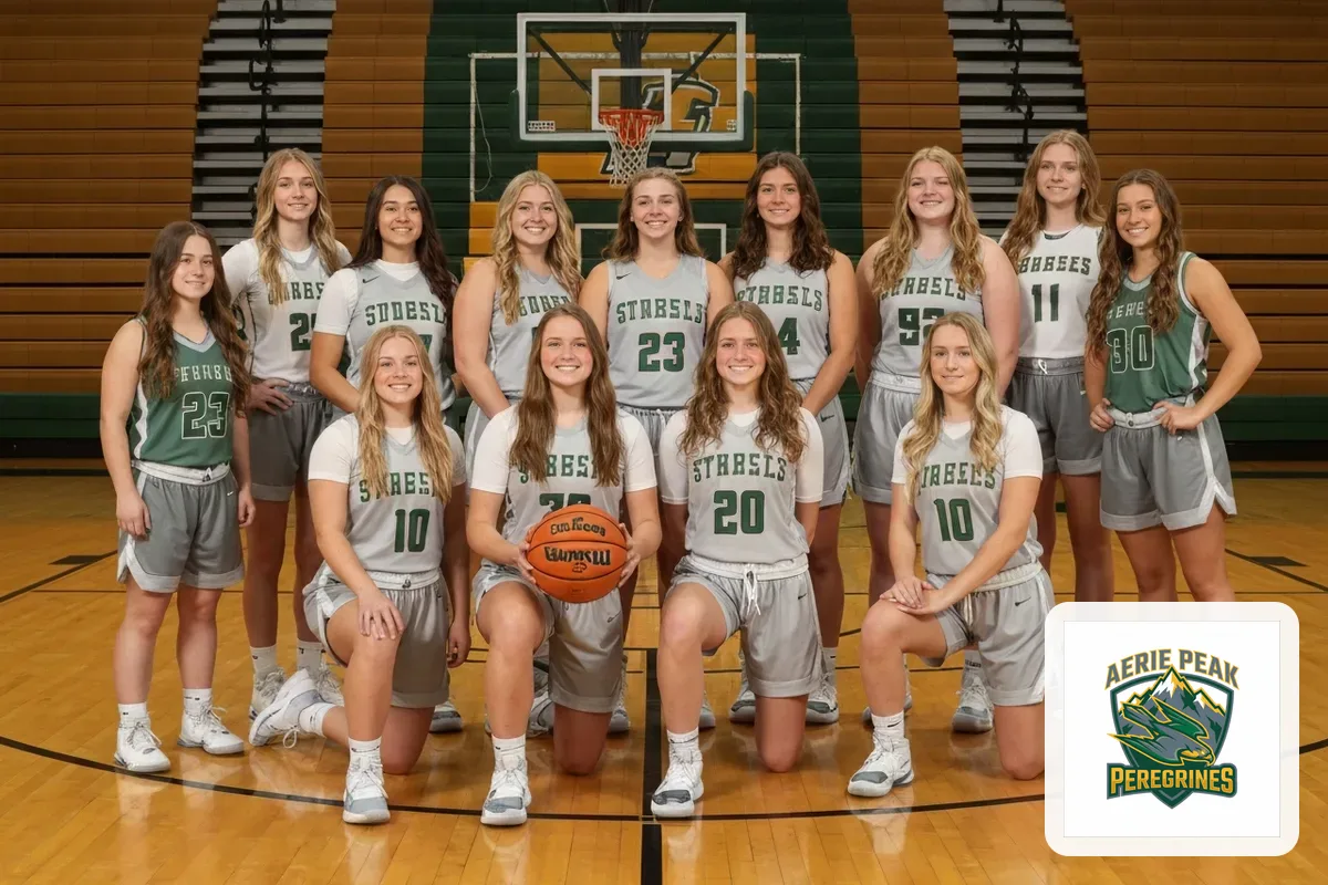 Basketball team photo